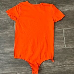 SKIMS Vibrant Orange Bodysuit